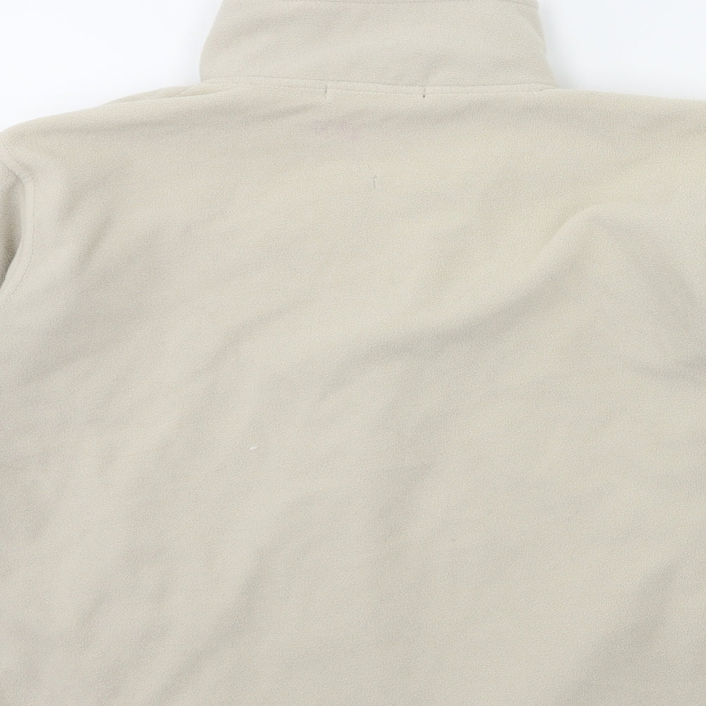 hot chilli Womens Beige Fleece Jacket Size S
