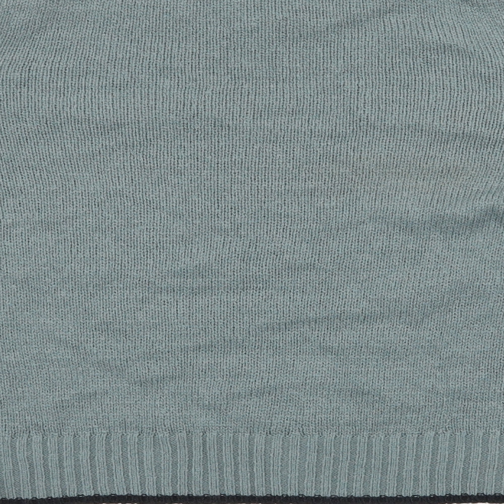 Divided by H&M Womens Blue Knit Pullover Jumper Size S