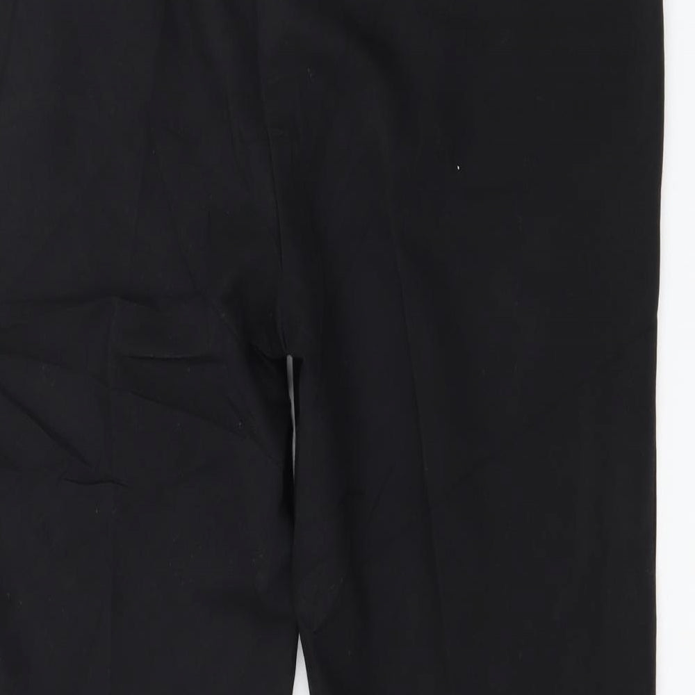 George Womens Black Trousers Size 10 L26 in