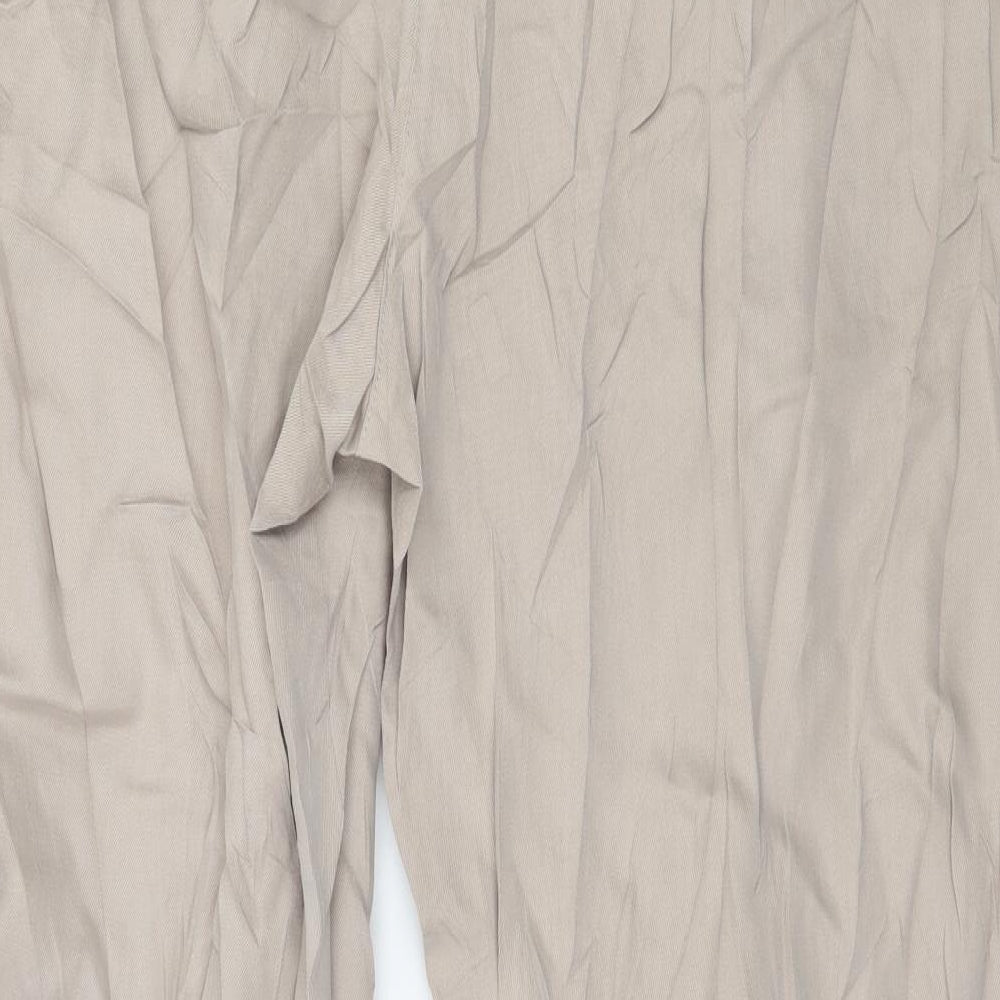 Marks and Spencer Womens Beige Trousers Size 20 L30 in