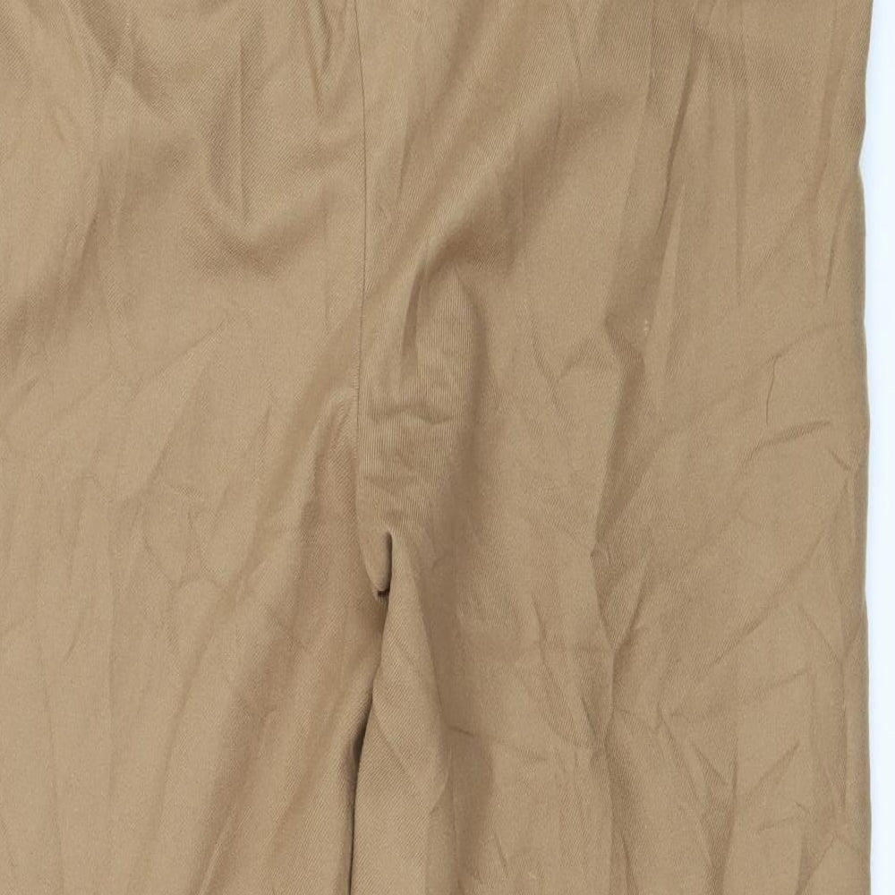 Zara Womens Brown Trousers Size 34 in L26 in