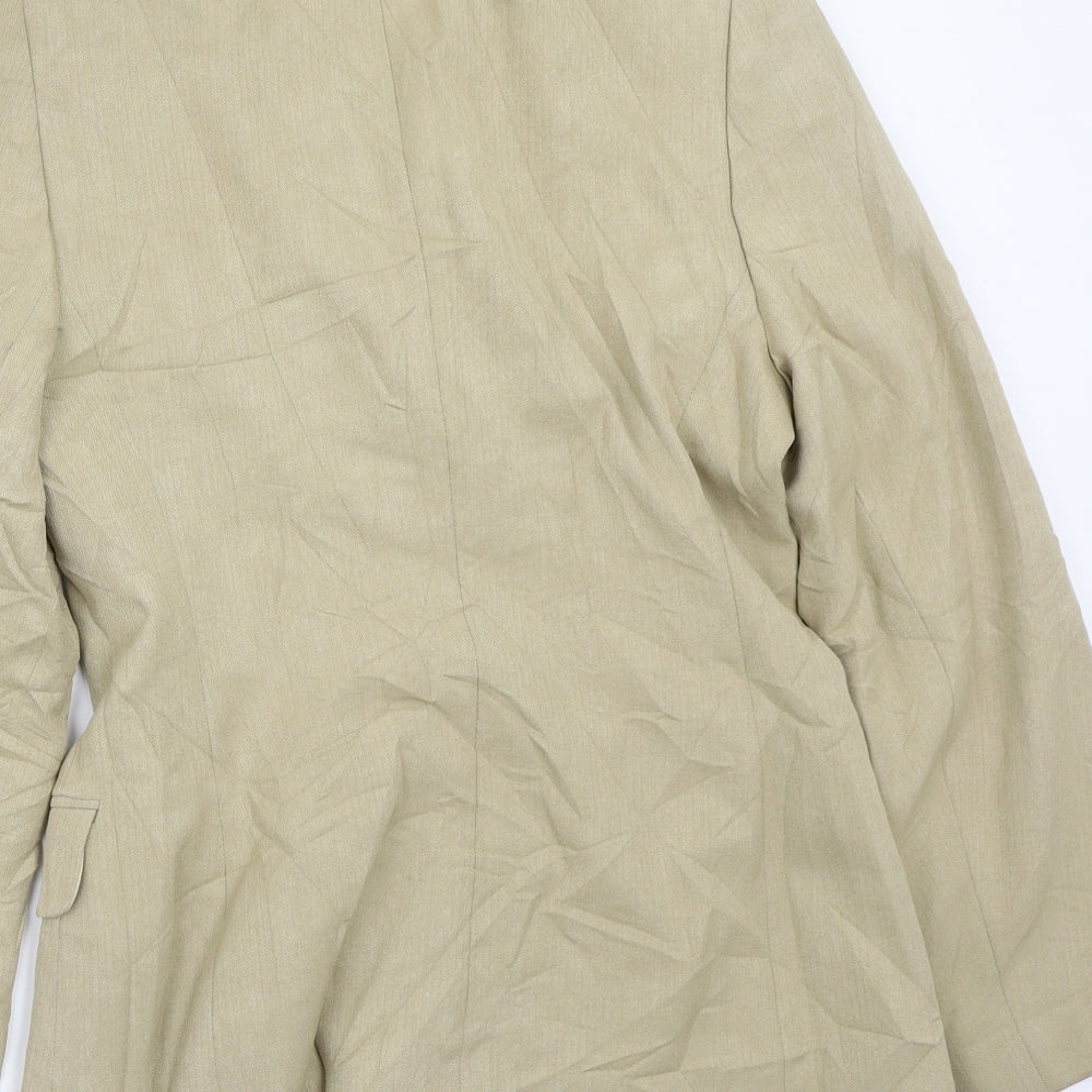NEXT Womens Beige Jacket Coat Size 8