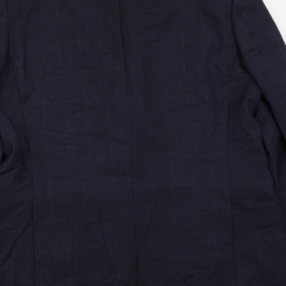 Marks & Spencer Mens Blue Jacket Suit Jacket Size 44