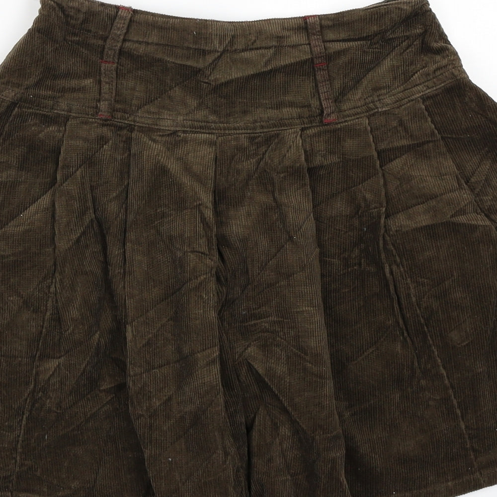 Kids graffiti Girls Brown A-Line Skirt Size 12 Years