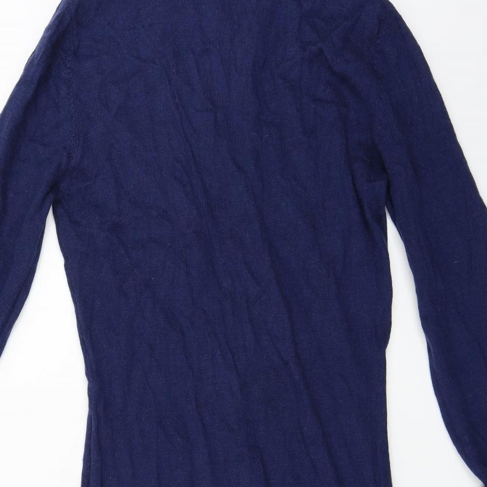 Aggie Womens Blue Pullover Jumper Size 8