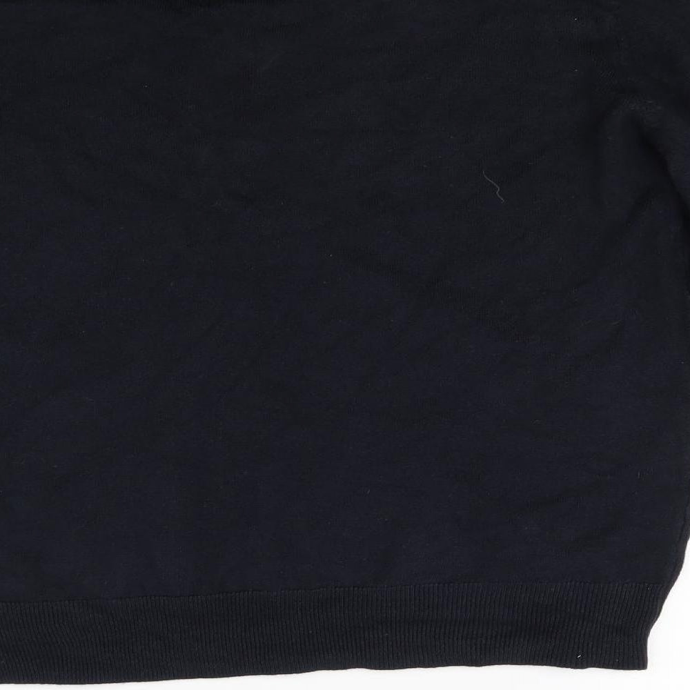 Cedarwood State Mens Blue Knit Pullover Jumper Size M