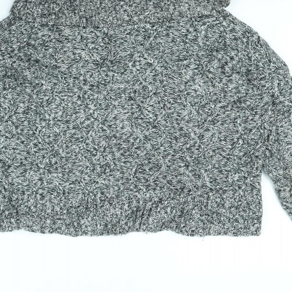 FOREVER 21 Womens Grey Pullover Jumper Size M