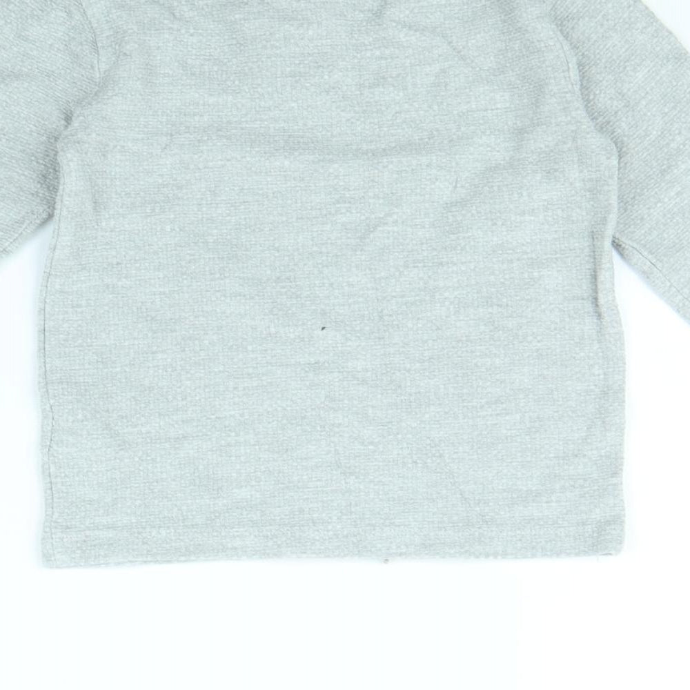 NEXT Boys Grey Pullover Jumper Size 4 Years