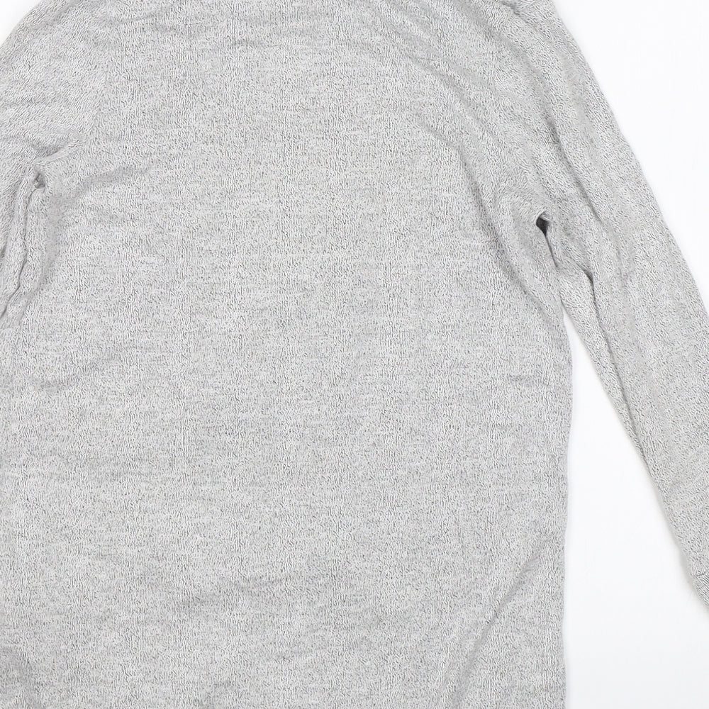 F&F Girls Grey Shrug Jumper Size 7-8 Years