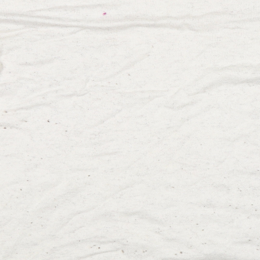Primark Womens White Pullover Jumper Size L