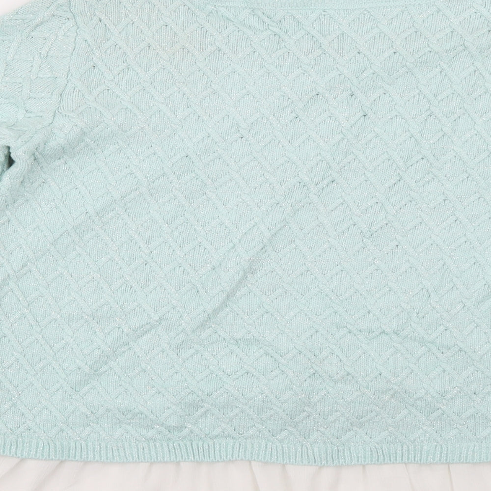 Target Womens Green Tunic Jumper Size 14