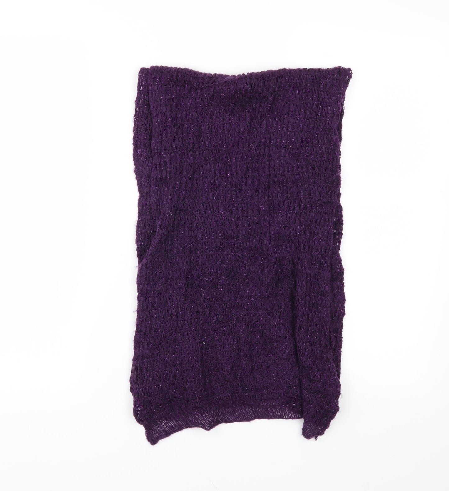 Preworn Womens Purple Scarf