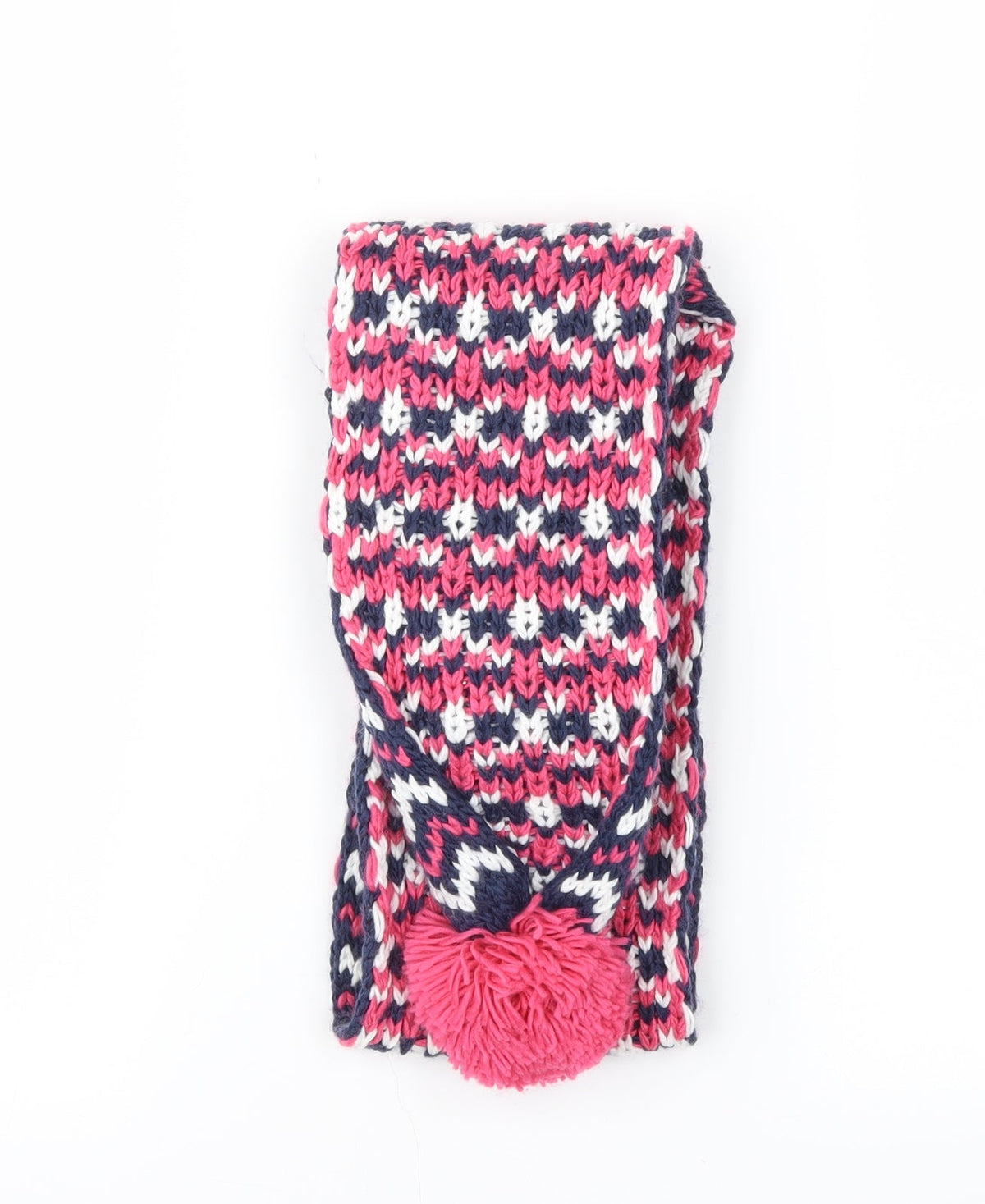 George Girls Blue Herringbone Scarf Scarves & Wraps One Size