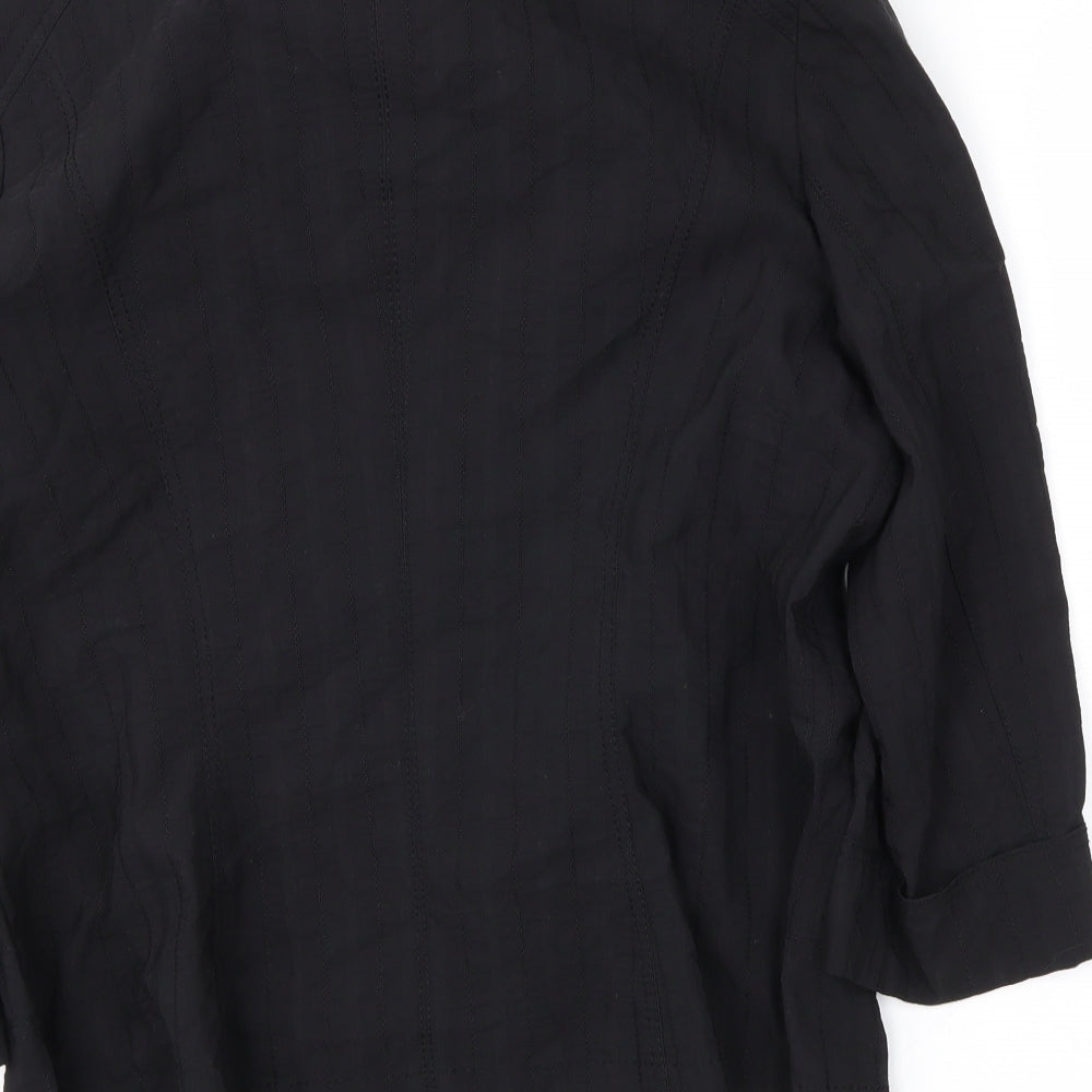 Gelco Womens Black Jacket Blazer Size 14 - .