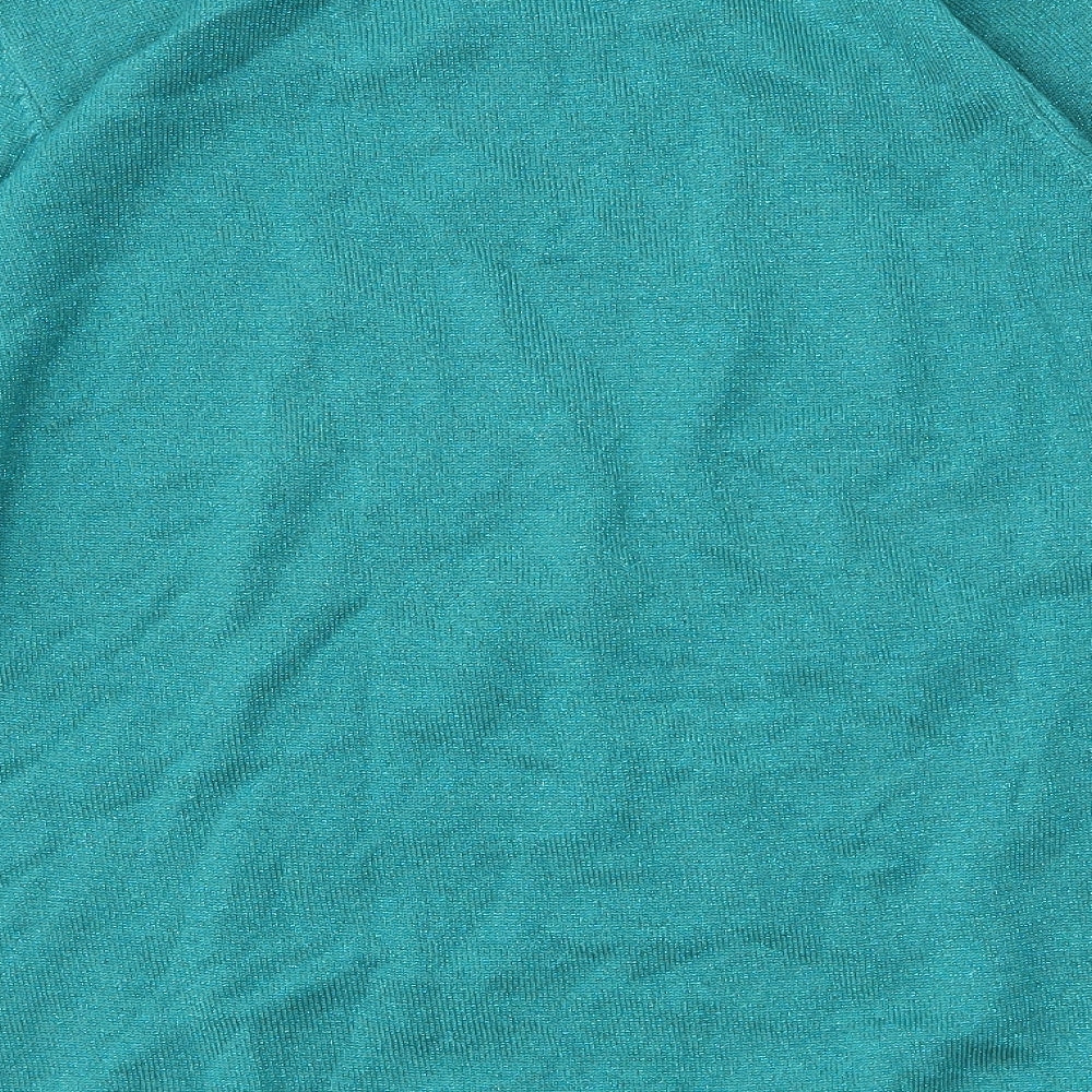 BM Womens Green Basic T-Shirt Size S