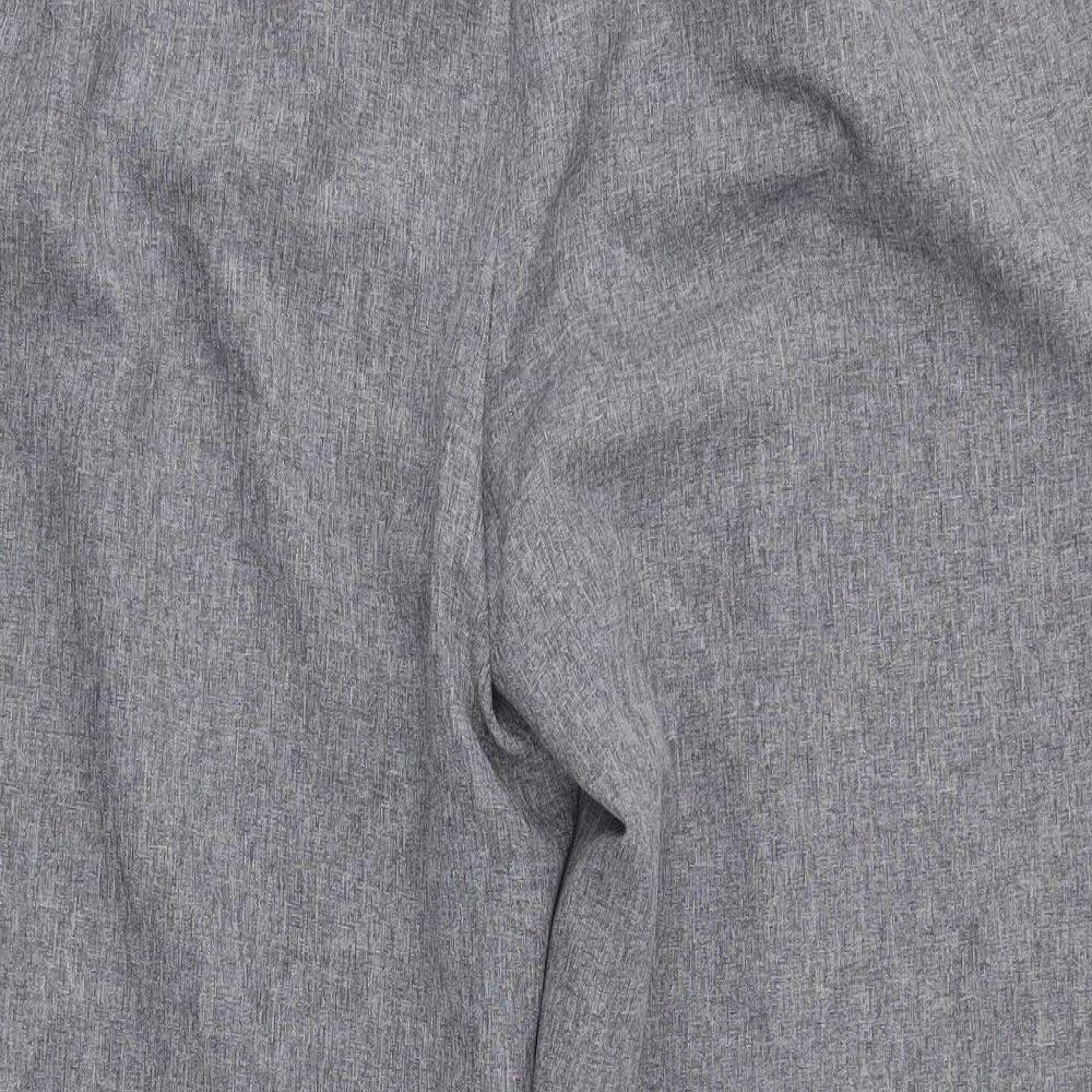 Bonmarché Womens Grey Trousers Size 14 L21.5 in - .