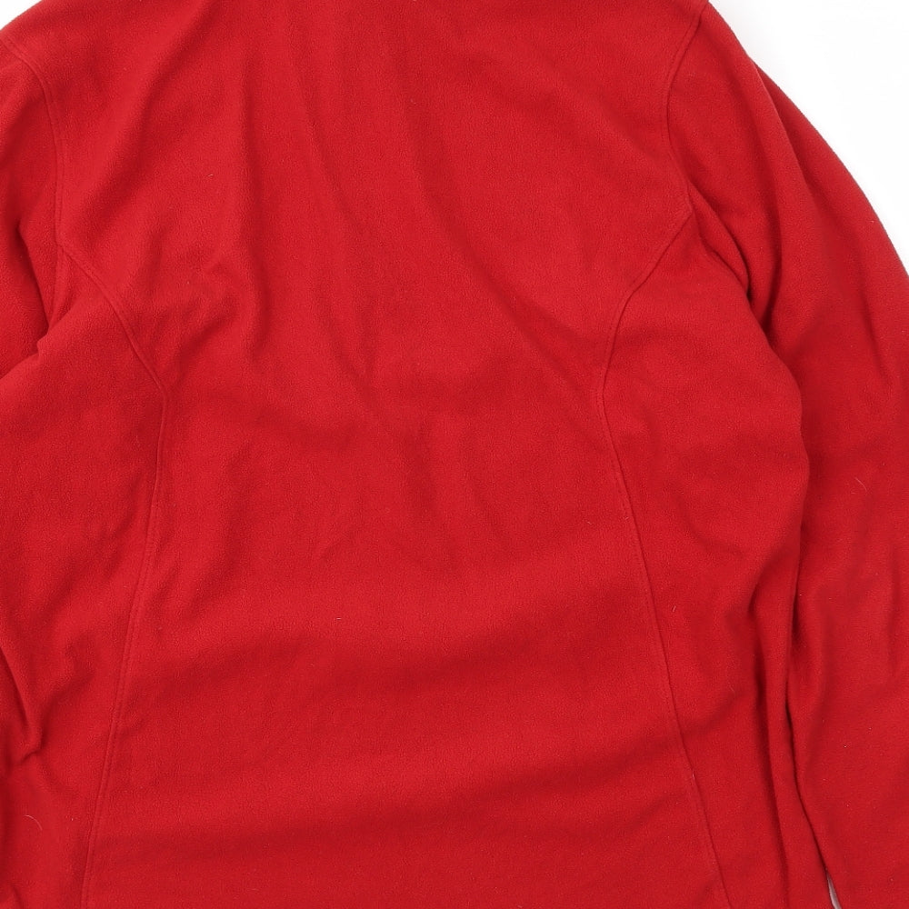 ceaghoppera Mens Red Henley Jumper Size M