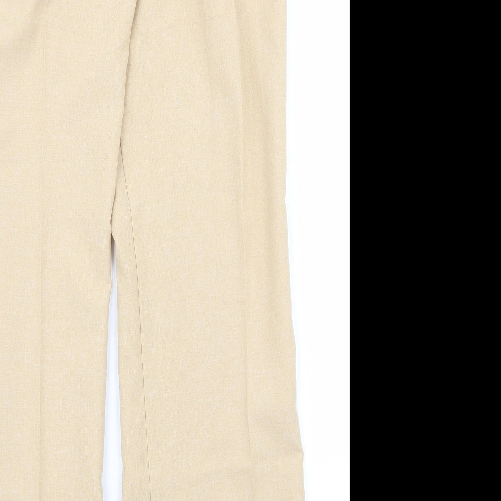For Women Womens Beige Trousers Size 10 L26 in