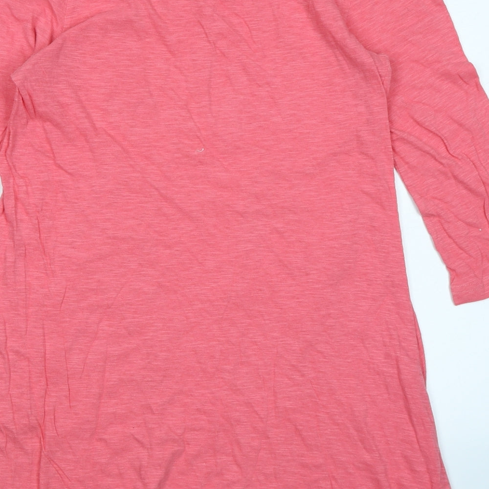Atmosphere Womens Pink Basic T-Shirt Size 12