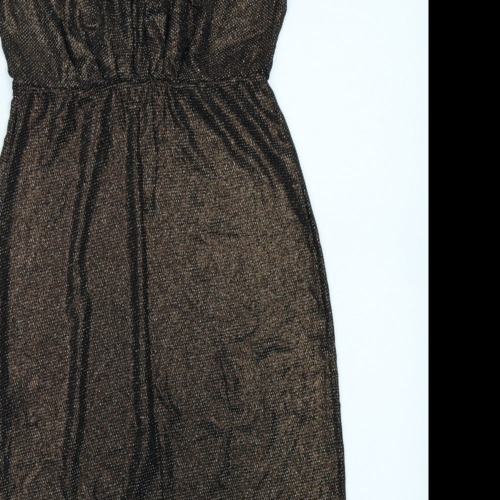 Preworn Womens Black Pencil Dress Size 12