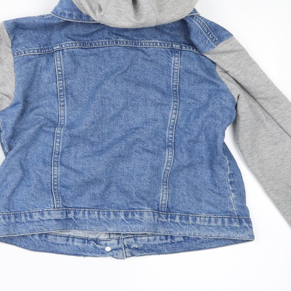Select Womens Blue Jacket Size 8