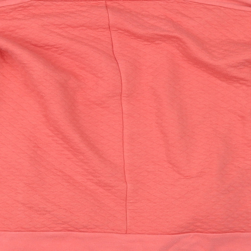 NINETEEN TWENTY ONE Womens Orange Pullover Sweatshirt Size S