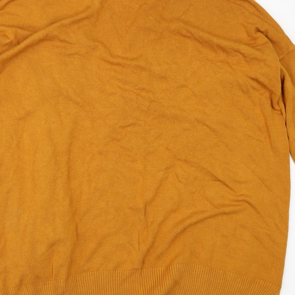 Primark Womens Orange Cape Jumper Size S