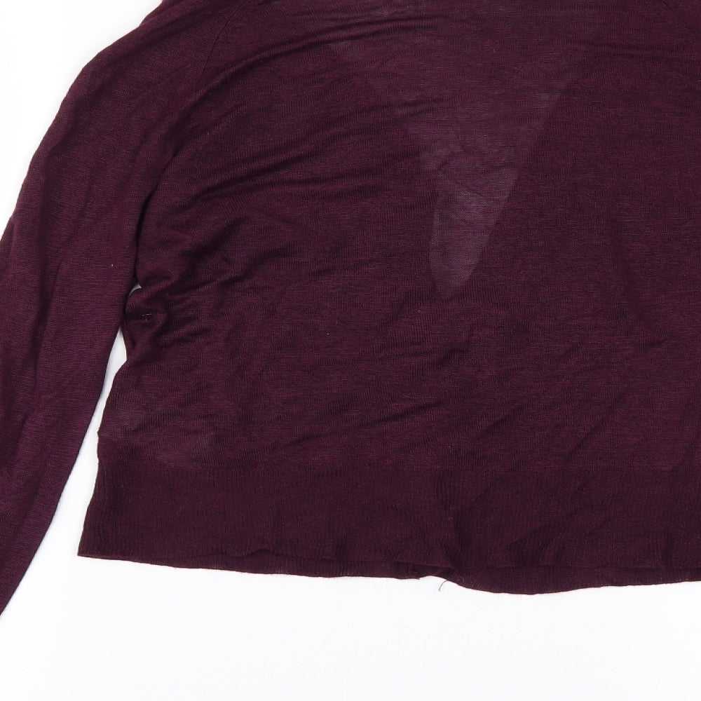 Gap Womens Red Cardigan Jumper Size M