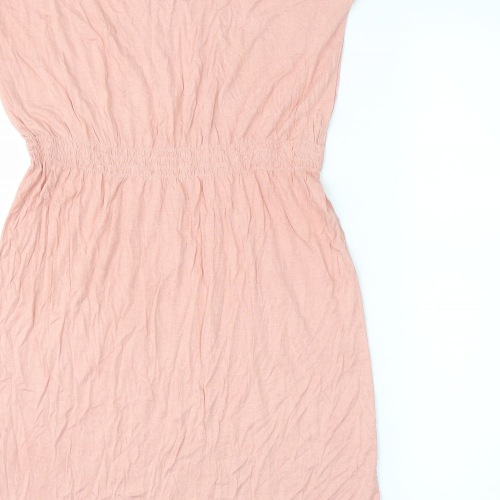 H&M Womens Pink Skater Dress Size M