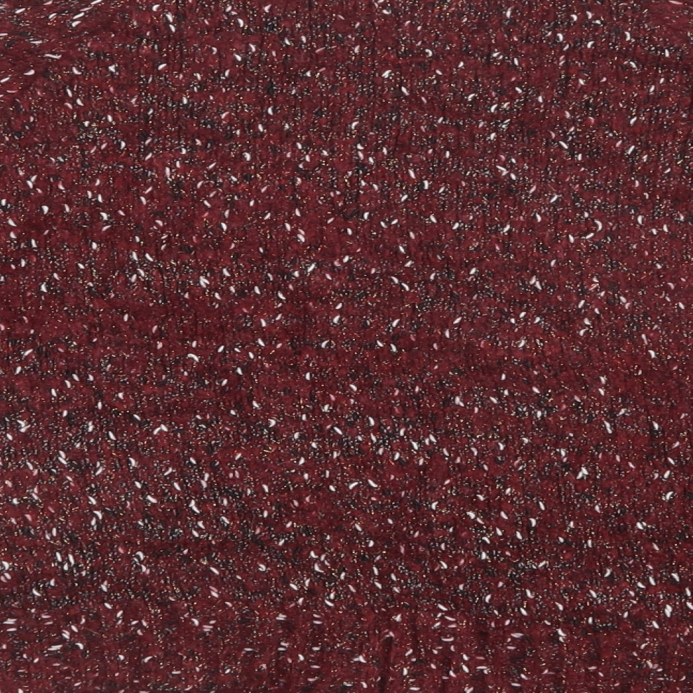 Atmosphere Womens Red Knit Pullover Jumper Size 14