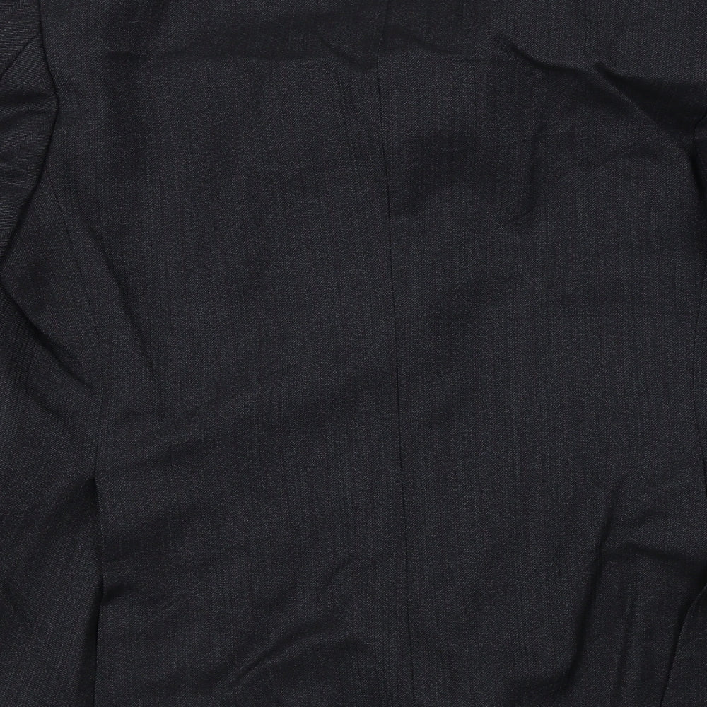 e.r hayward Mens Black Jacket Blazer Size 38