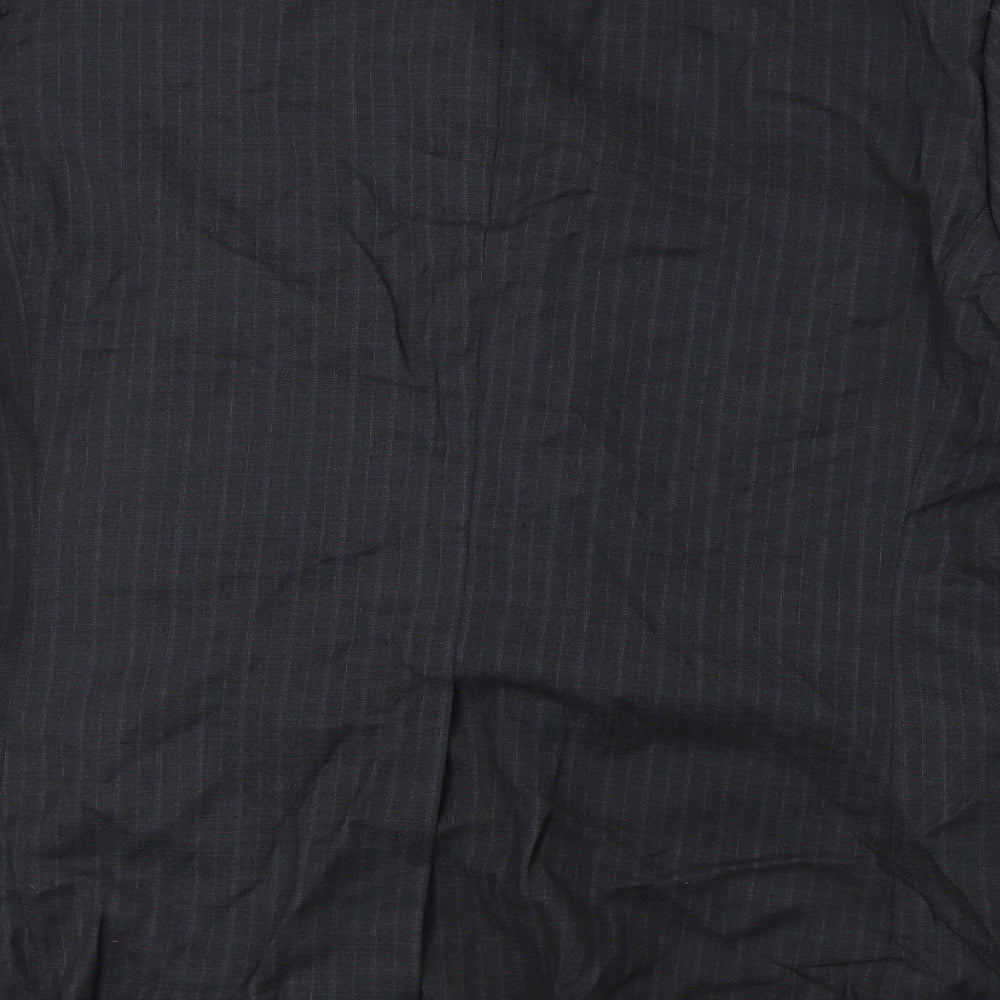 George Womens Black Jacket Blazer Size 46