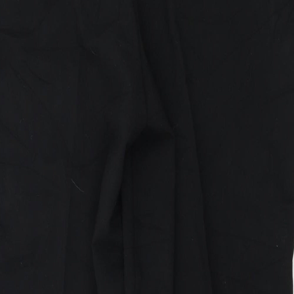 TU Womens Black Trousers Size 14 L25 in