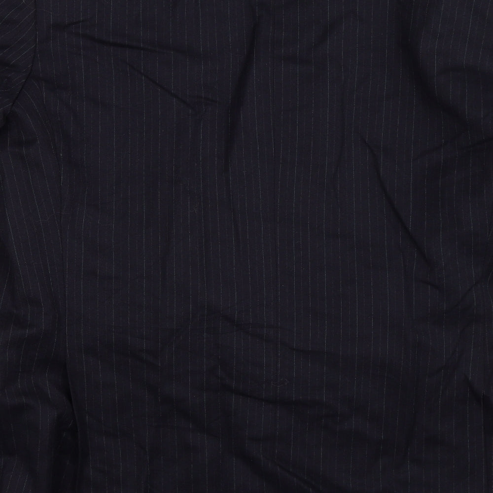 St Michael Mens Blue Jacket Blazer Size 44