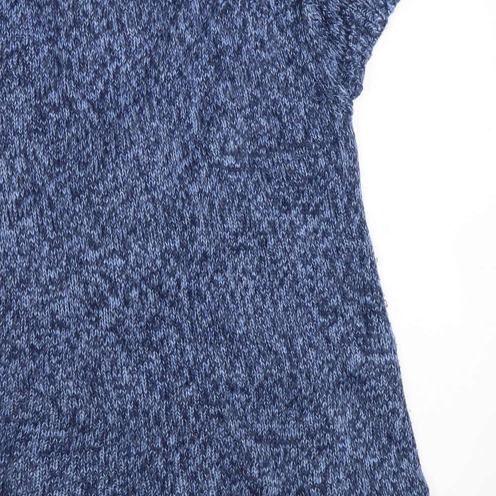 M&Co Womens Blue Cardigan Jumper Size XL