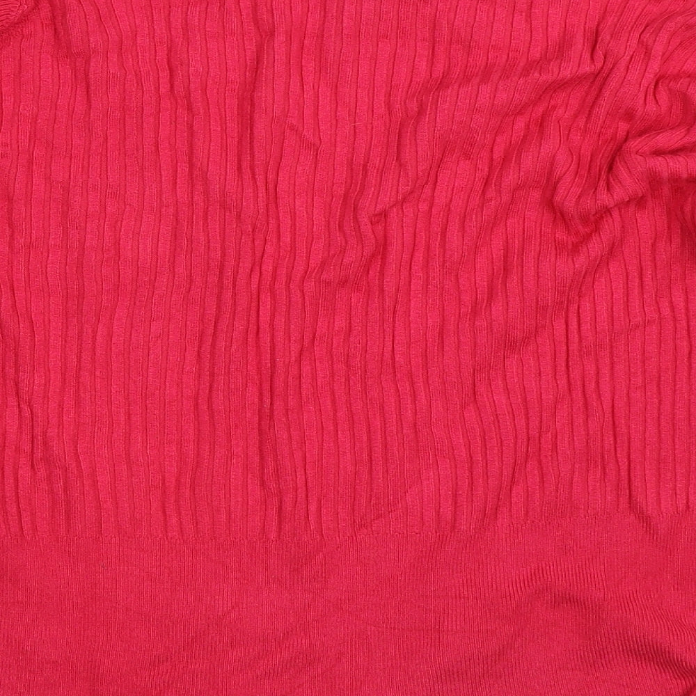 Marks & Spencer Womens Pink Pullover Jumper Size 14