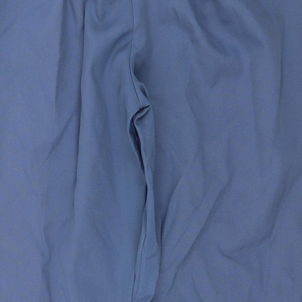 Preworn Womens Blue Trousers Size 34 in L25 in