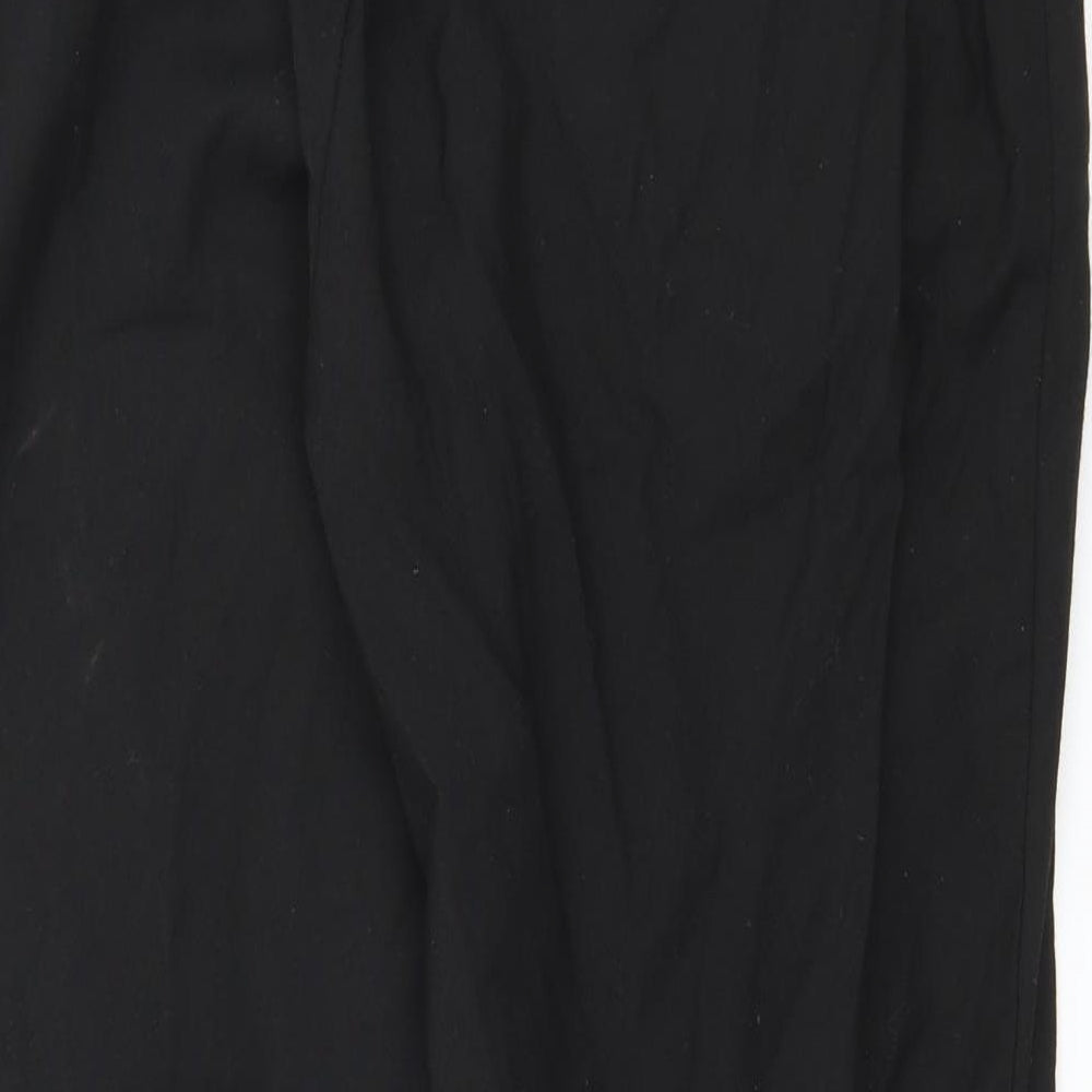 Albion Mens Black Trousers Size 34 in L27 in