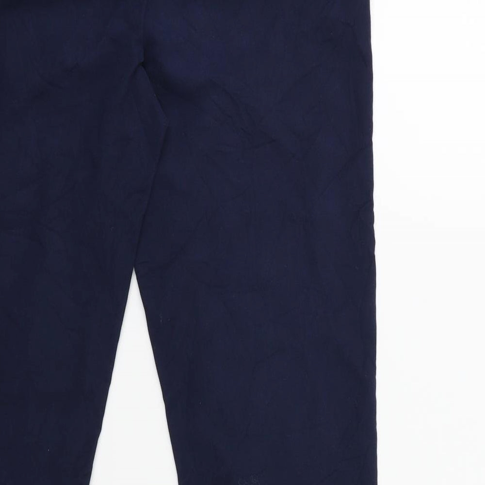 Warehouse Womens Blue Trousers Size 6 L26 in