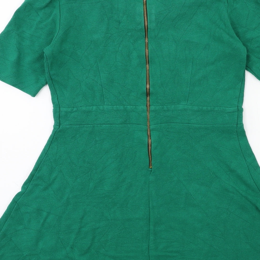 Dorothy Perkins Womens Green A-Line Size 8