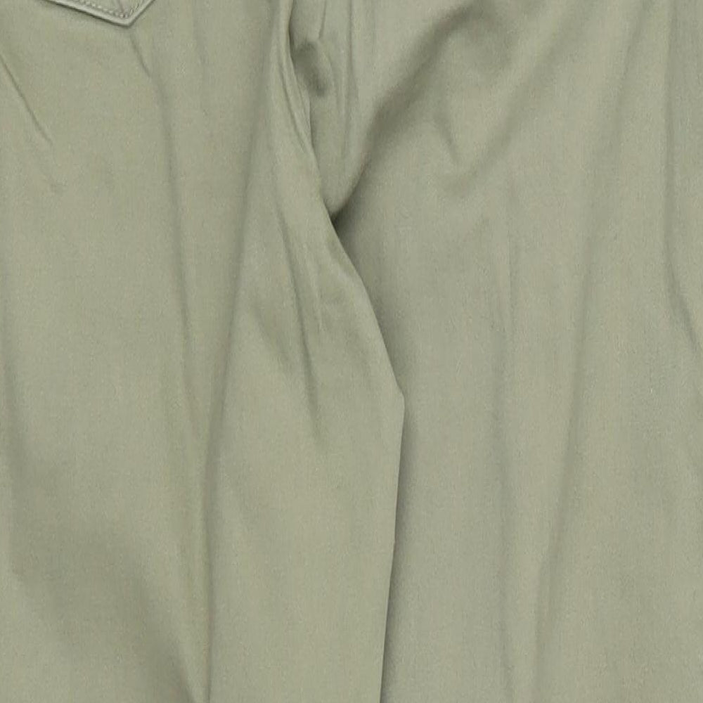 Preworn Womens Green Denim Jegging Jeans Size 36 in L25 in
