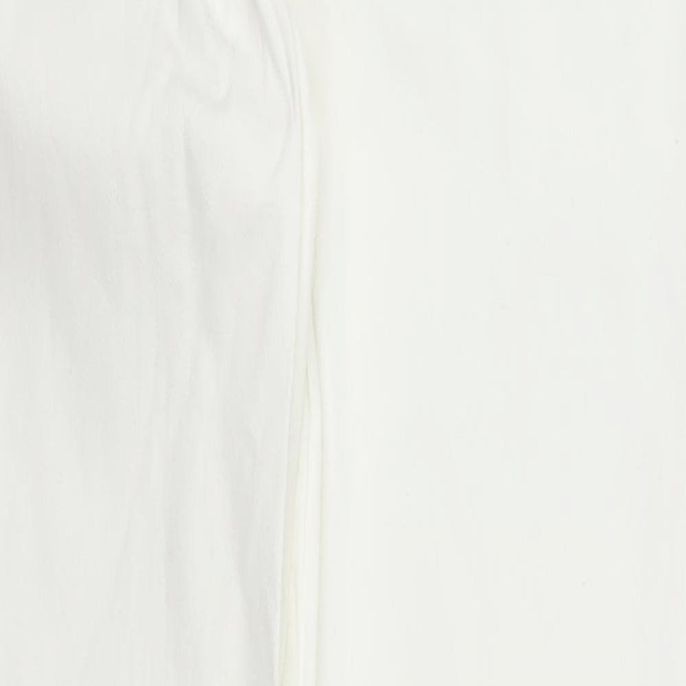 Preworn Womens White Denim Jegging Jeans Size 30 in L26 in