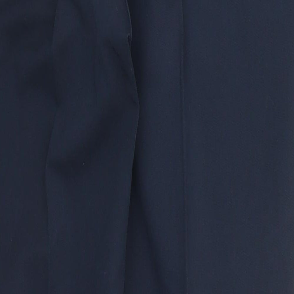 Topshop Womens Blue Trousers Size 8 L25 in