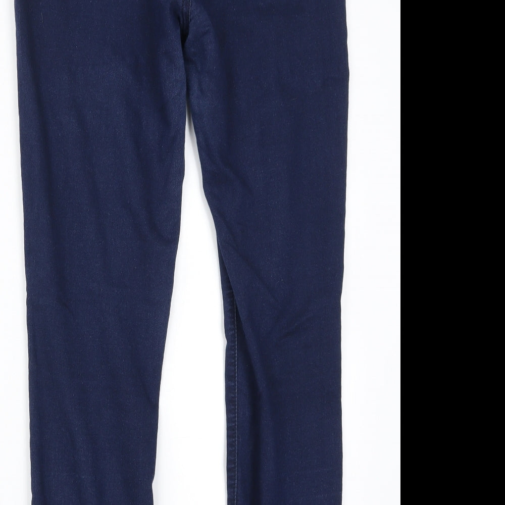 Yes Yes Womens Blue Denim Skinny Jeans Size 14 L27 in