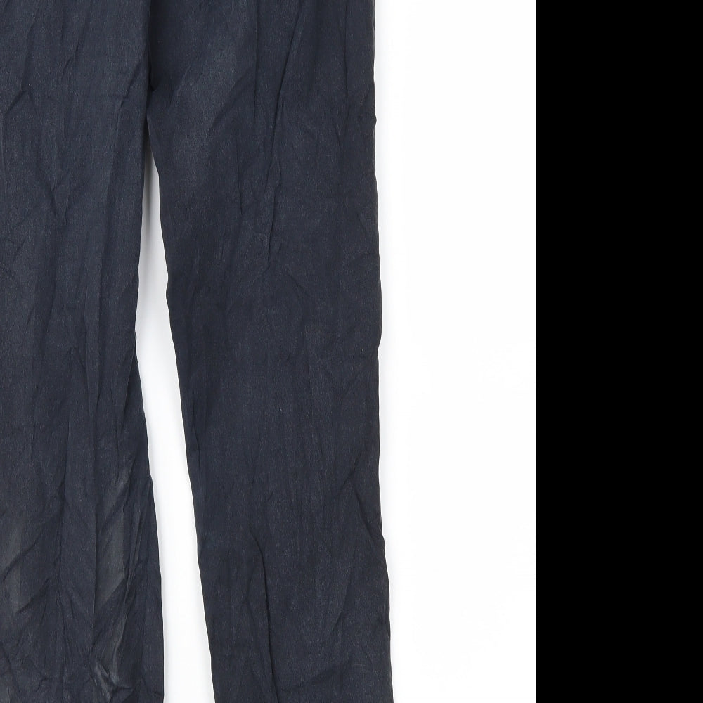 H&M Womens Blue Denim Straight Jeans Size 10 L28 in