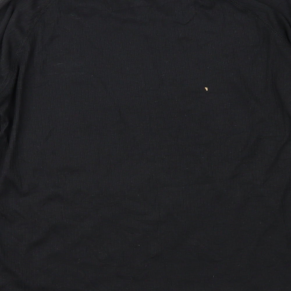 Preloved Board Angels Womens Black Basic T-Shirt Size 14 - Label