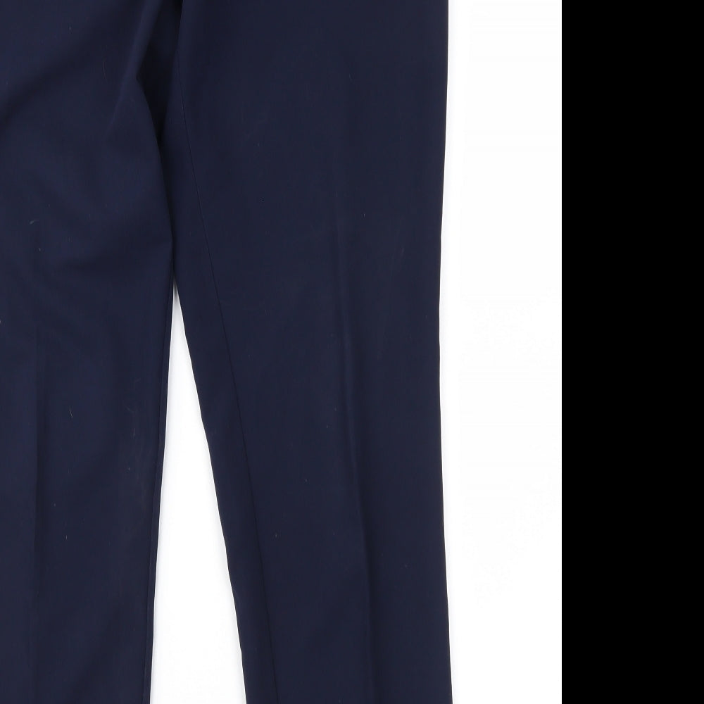 Dorothy Perkins Womens Blue Trousers Size 10 L27 in