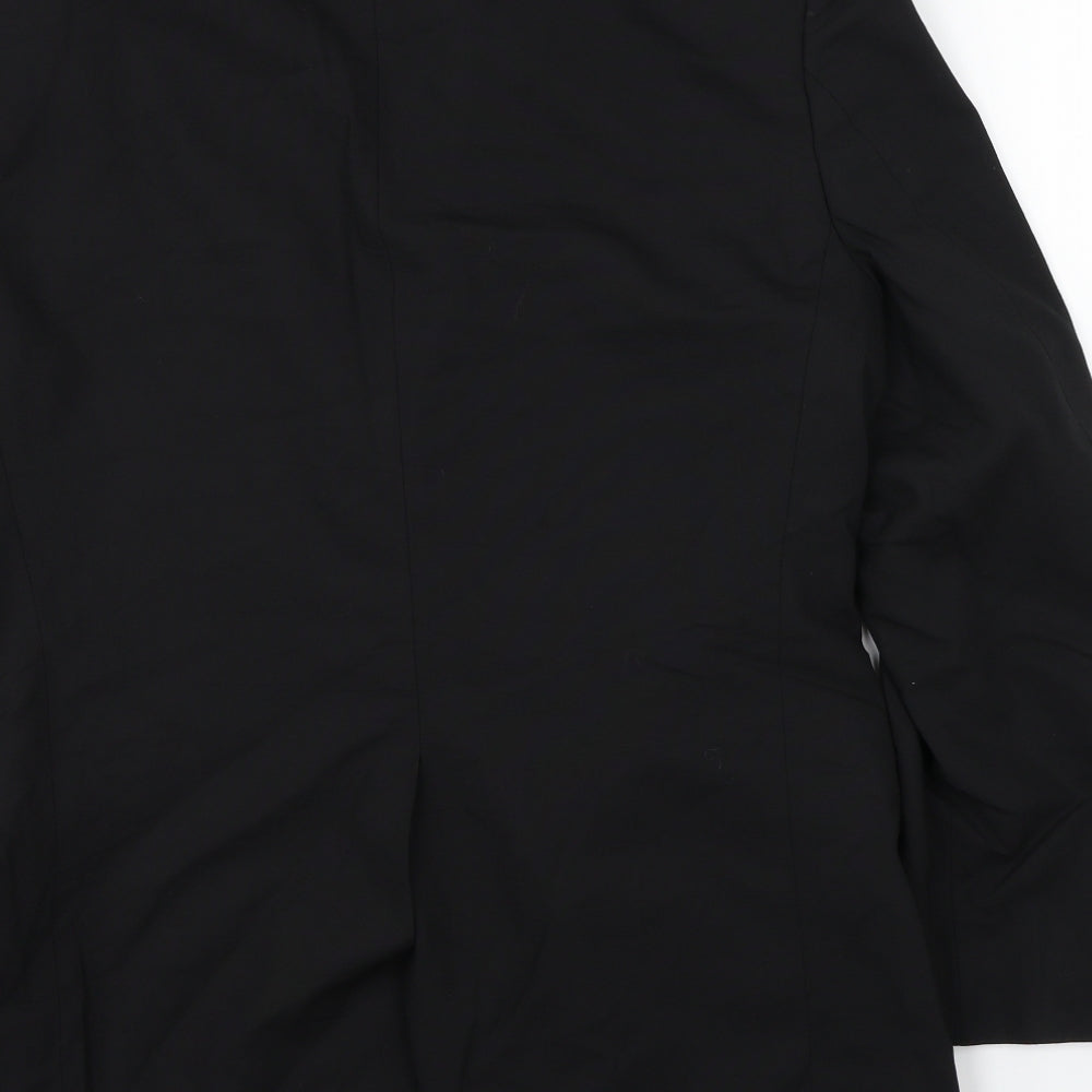 Marks & Spencer Mens Black Jacket Suit Jacket Size 38