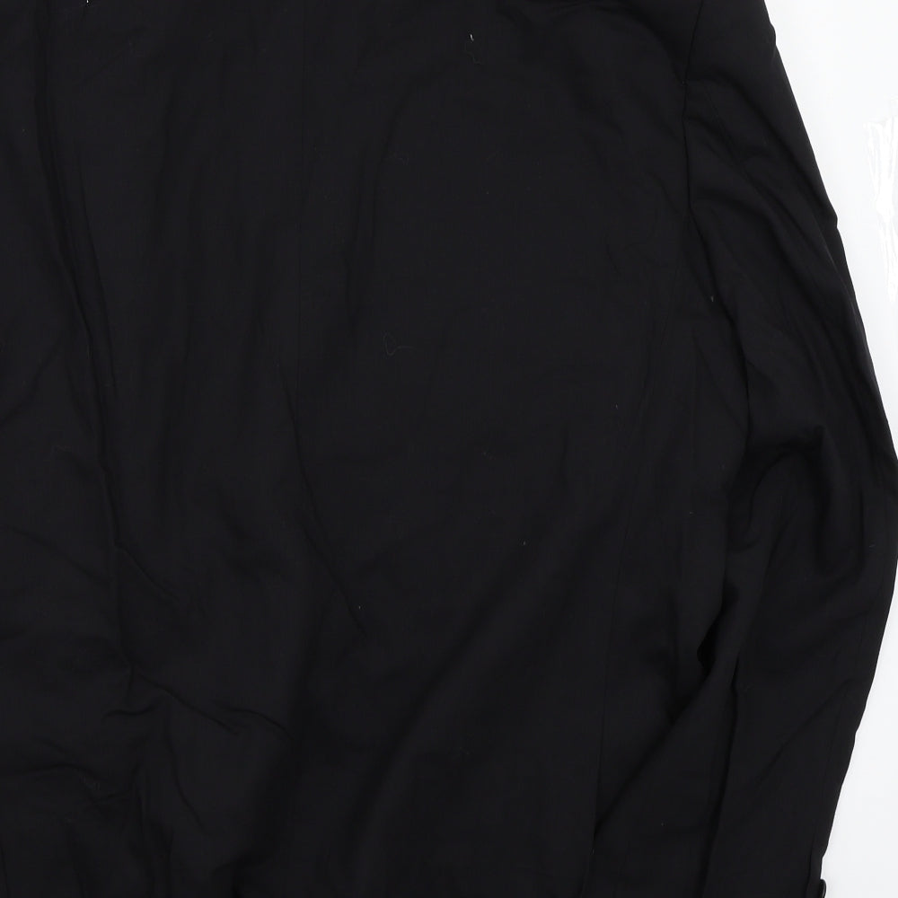 Marks and Spencer Mens Black Jacket Suit Jacket Size 42