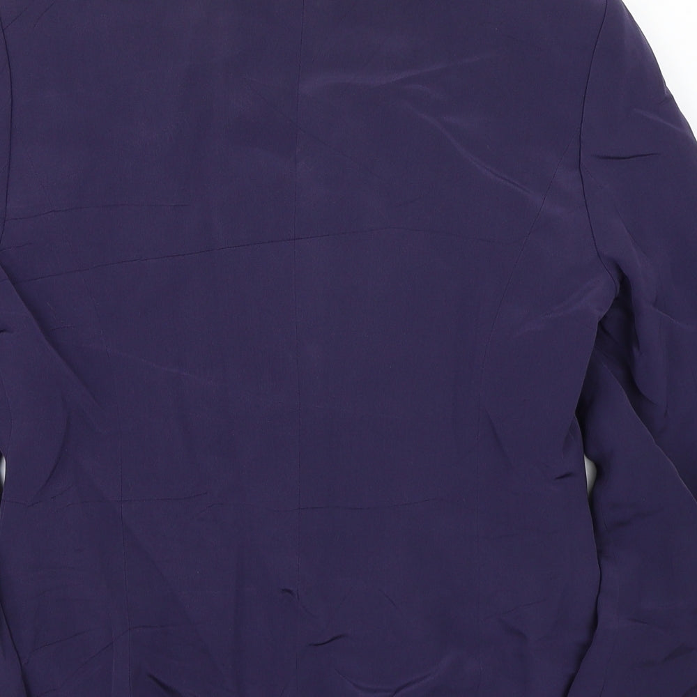 Country Casuals Womens Purple Jacket Coat Size 10